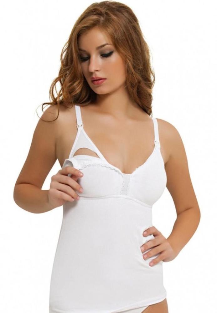 Maiou NBB dama pentru alaptat, culoare Alb Engros